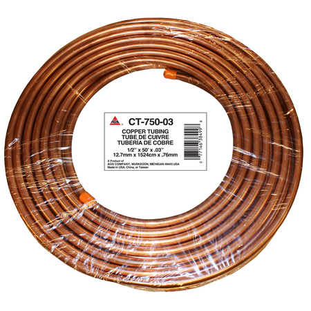 AGS Spool, Copper, 1/2 x 50 x 03 CT-750-03